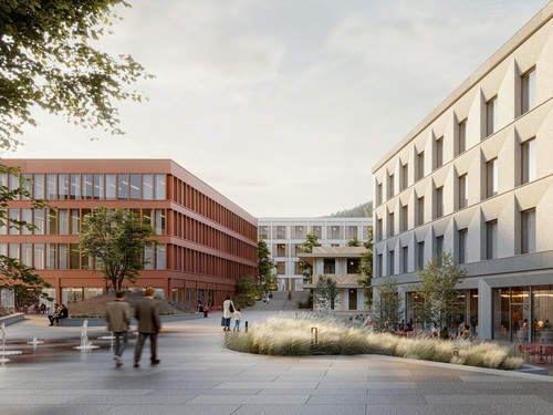 Systém pro administrativní dřevostavby navržený ve spolupráci s architekty